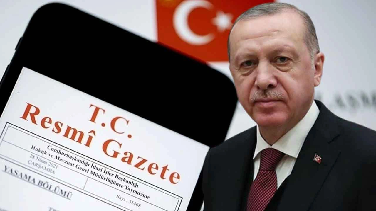 Resmi Gazete de yayımlandı Erdoğan imzalı kararla Erdoğan a yeni yetki