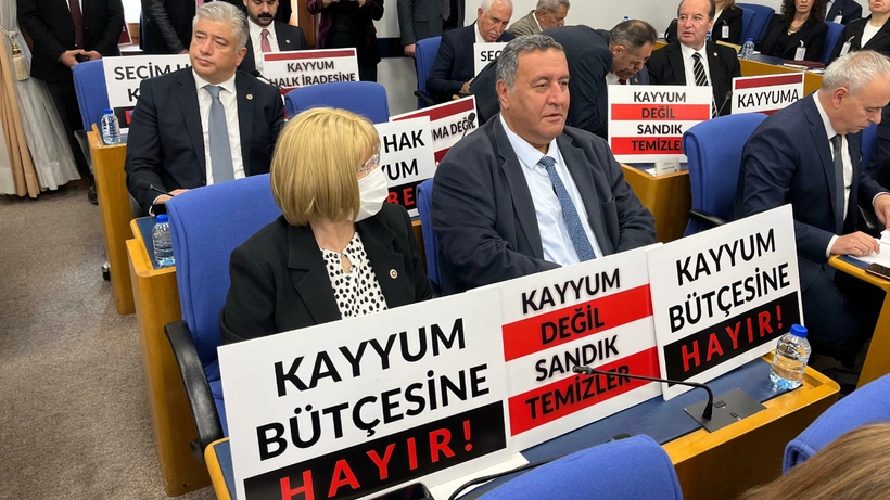 Meclis Te Kayyum Protestosu