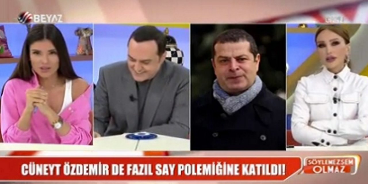 Beyaz Tv De Cuneyt Ozdemir E Soke Eden Tehdit