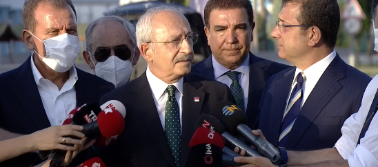 Kılıçdaroğlu&#39;ndan, THK ziyareti sonrası açıklama!