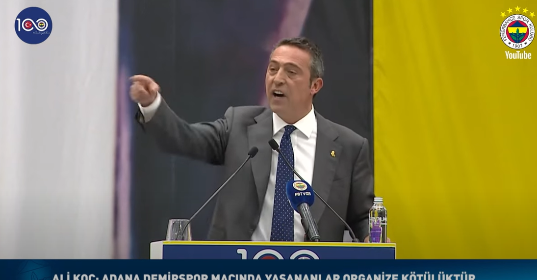 Fenerbahçe Başkanı Ali Koç sert konuştu: "Hükümet de işin içindedir!"