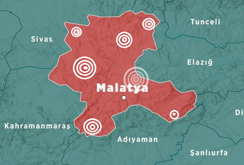 Malatya'da deprem!