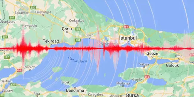 Marmara Denizi'nde deprem! 3 ilde hissedildi