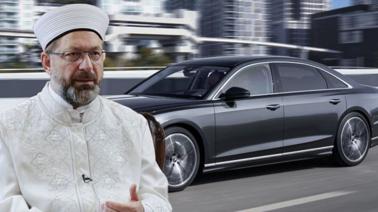 Diyanet İşleri Başkanı Ali Erbaş'ın Audi A8 arabasına ne oldu?