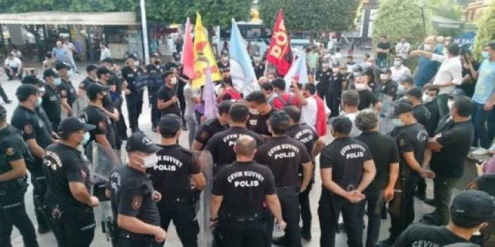 Suruç Katliamı anmasına polis müdahalesi: Gözaltılar var