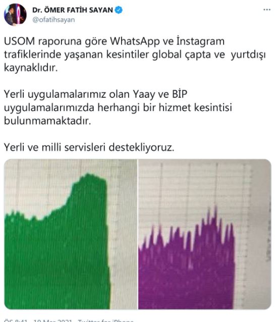 WhatsApp çöktü! Instagram çöktü! İşte ilk açıklama...